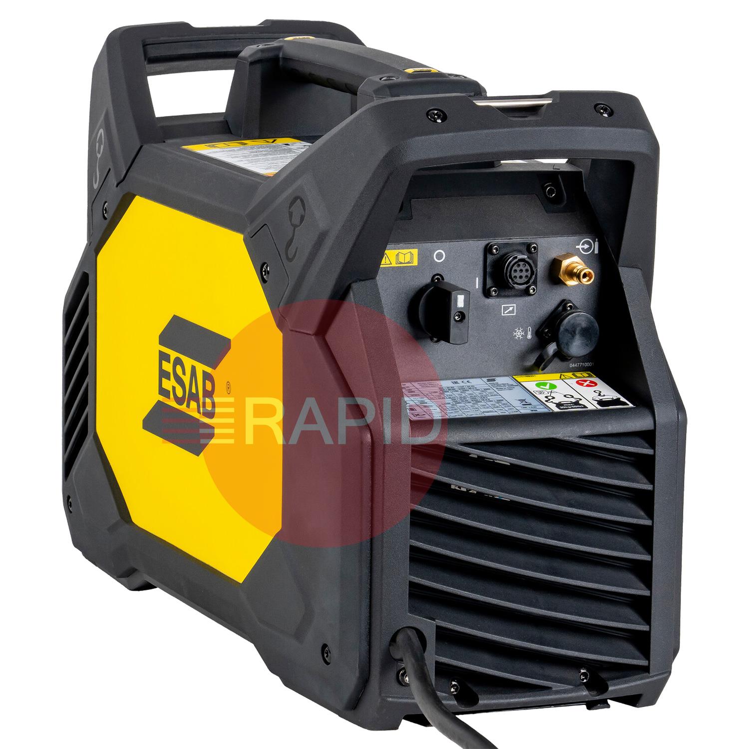 0447750890  ESAB Renegade ET 210iP DC Advanced Ready to Weld Air-Cooled Package with 4m TIG Torch - 115 / 230v, 1ph